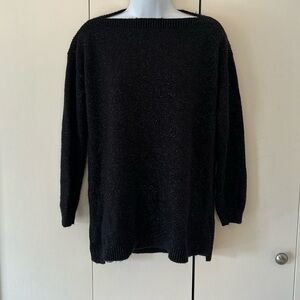 Ann Taylor shimmery crew neck pullover Sweater S